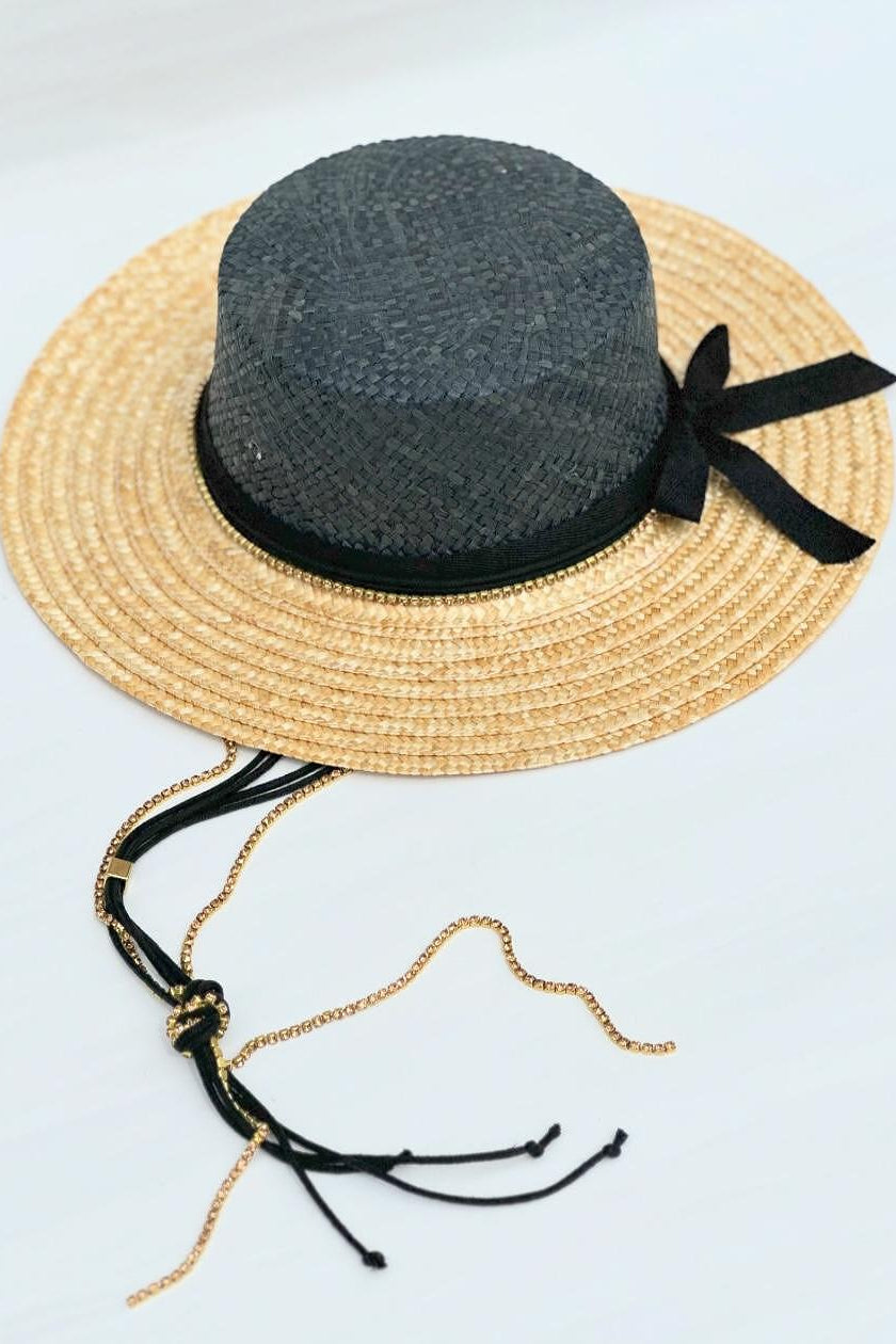 Echter-Strohhut-Sommer-Urlaub-Naturmaterial-Sonnenhut-Handgefertigter Sonnenhut